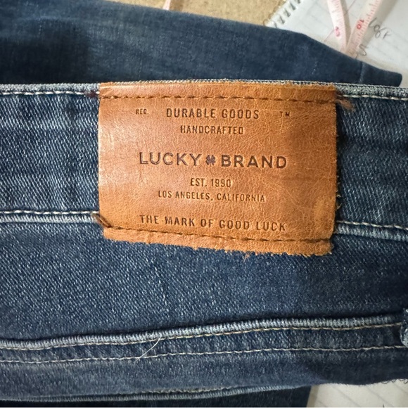 Lucky Brand jeans Hayden skinny size 10 high rise tall relaxed Denim Jeans - Picture 5 of 11